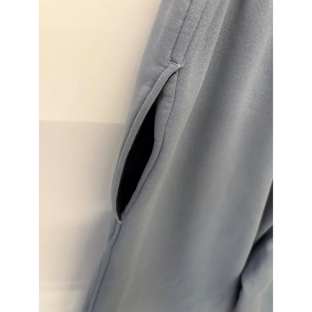 Sporty Gorpcore Sweatpants Fleece Joggers Under Armour Men LG Bluish Gray